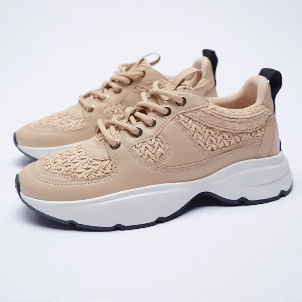 NWOT Zara Combination Sneakers